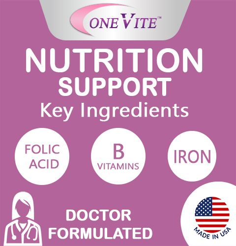 Onevite Women’s Prenatal Vitamin Nutrition support