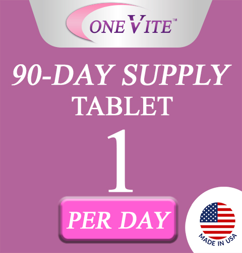 Onevite Women’s Prenatal Vitamin 90 day supply